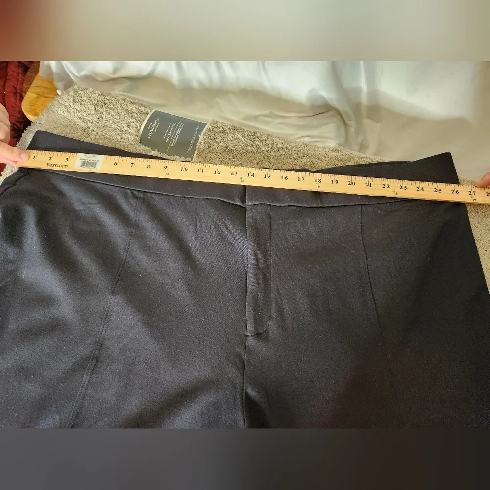 Men's Amazon Essentials 6XL Black Pant